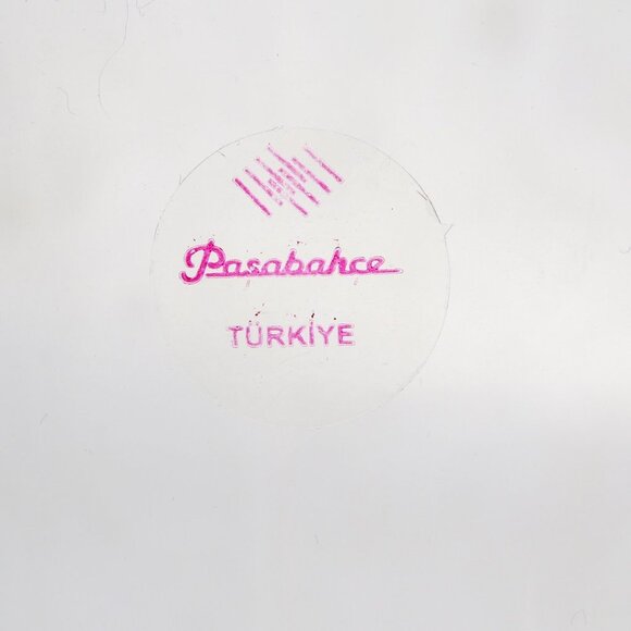 Vintage Pasabahce Footed Coffee Mug Glass Set of 2 Made in Turkey - Picture 3 of 10